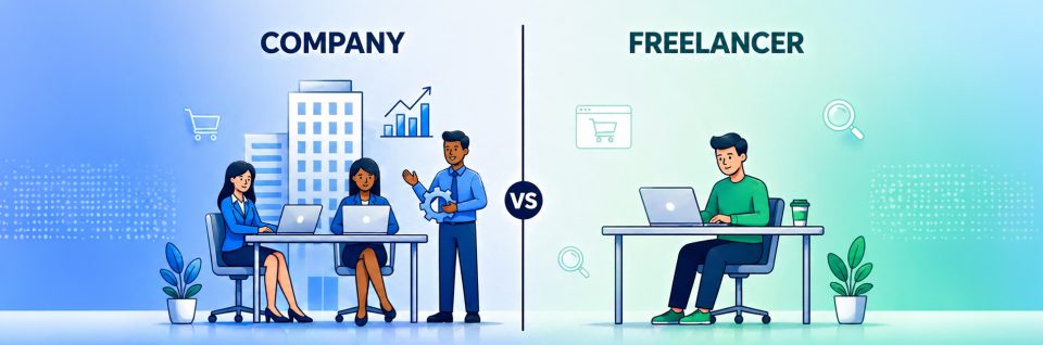 Shopify Development Company vs Freelancer